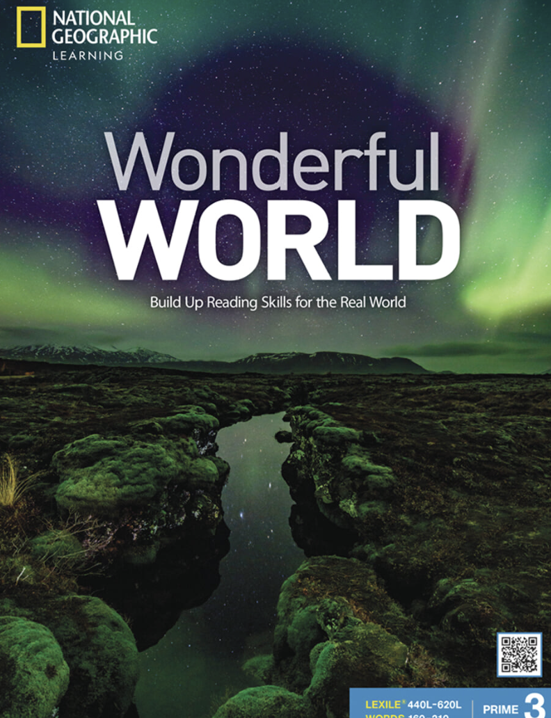 Wonderful World Prime 1~6 교재 표지
