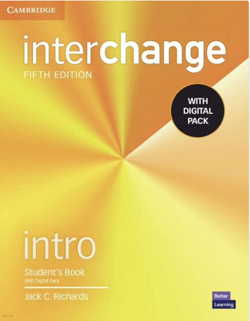 Interchange Intro~3 교재 표지