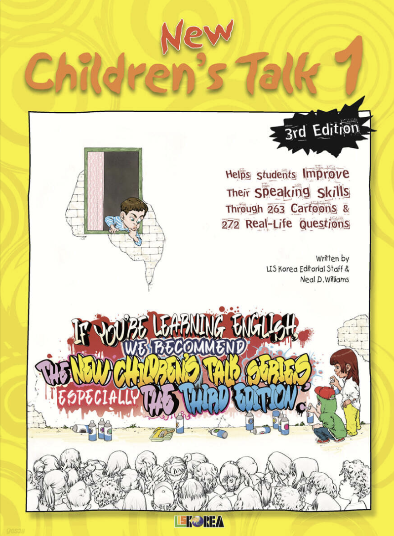 New Children's Talk 1-2 교재 표지